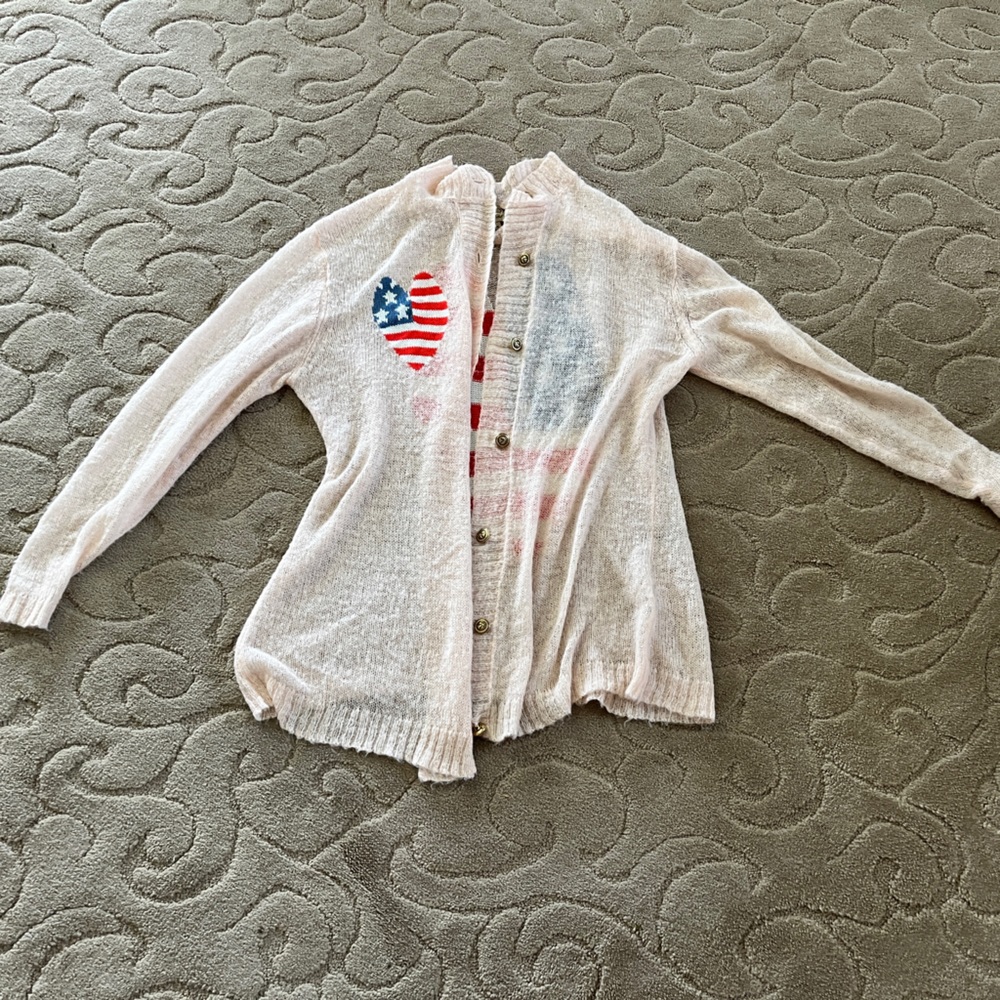 Vintage White Fox fleece jacket